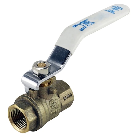 Tmg 3/8 in. Lead Free Brass FNPT x FNPT Full-Port Ball Valve 94ALF10201TMG